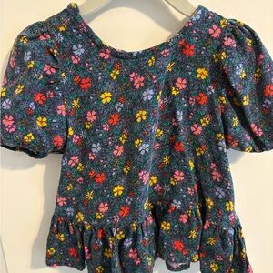 Old Navy Multicolor Floral Blouse